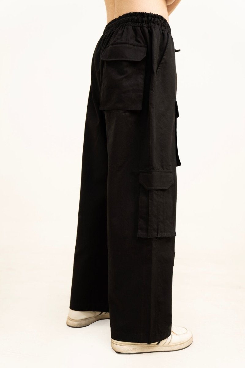Black Cargo Trouser - Gold Coast