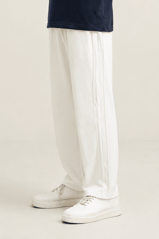 Classic Pleated Trousers - Gold Coast