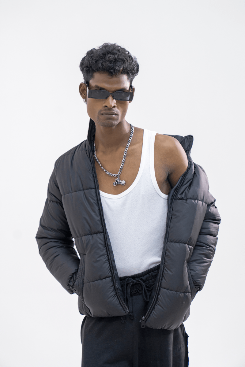 Frovenza Black Puffer - Gold Coast