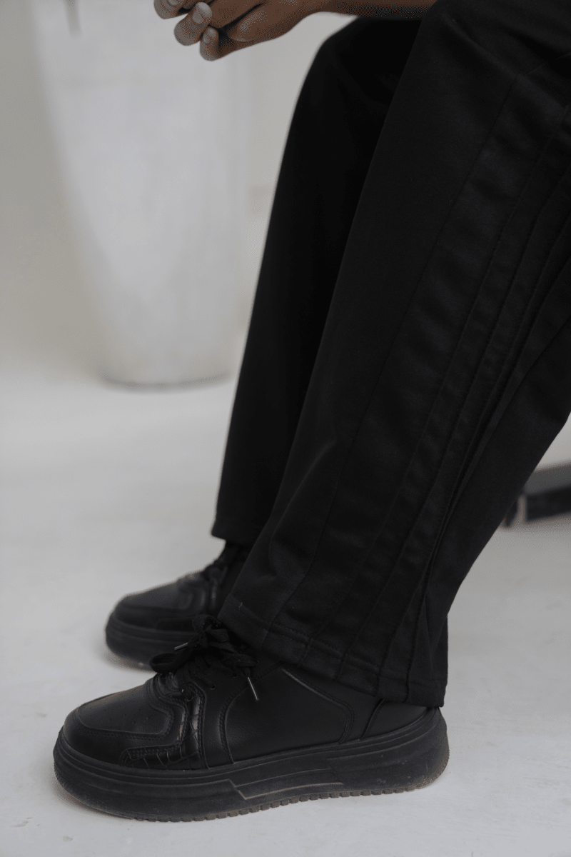 Jet Black Platted Bottom - Gold Coast