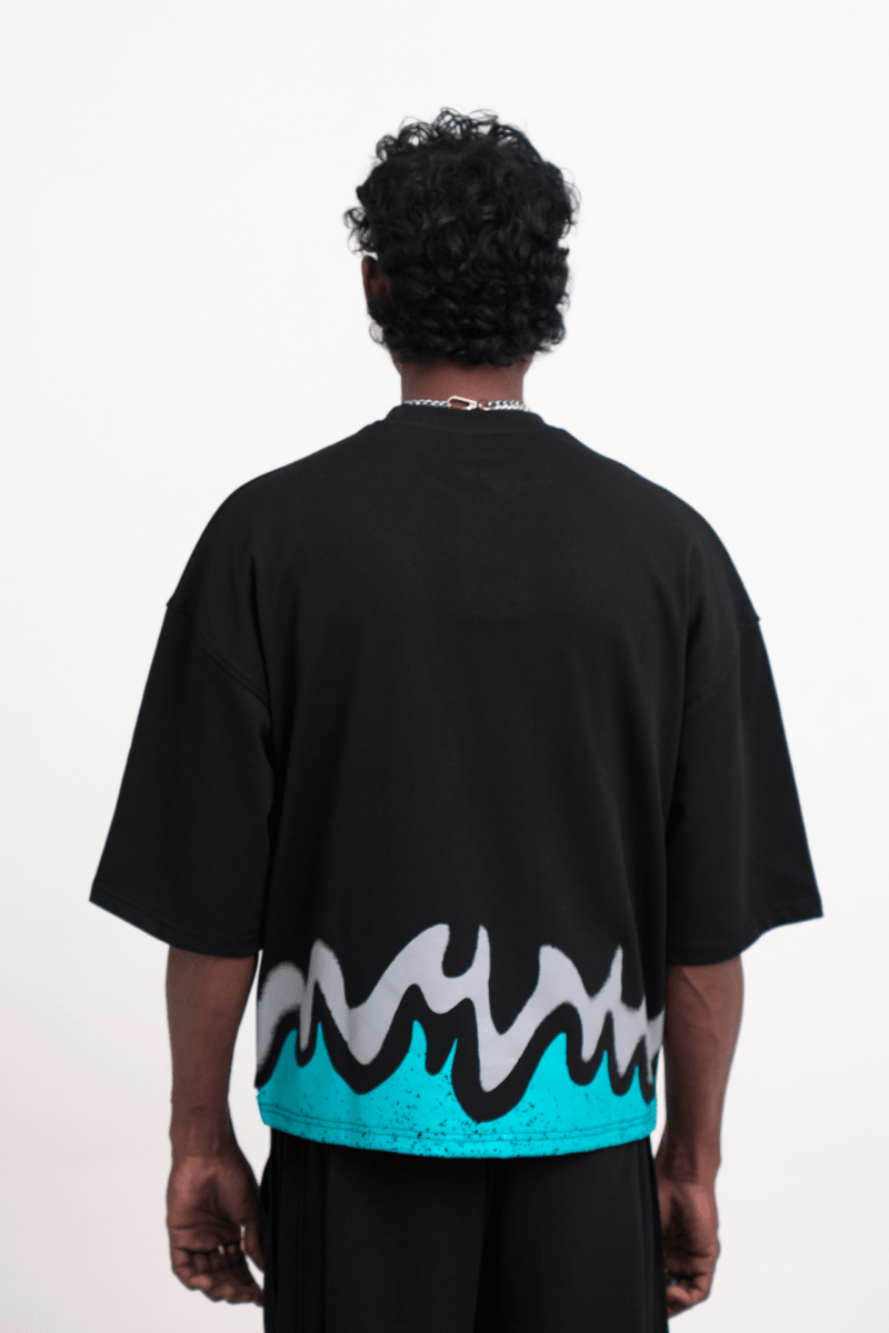 Over - Top black shirt - Gold Coast