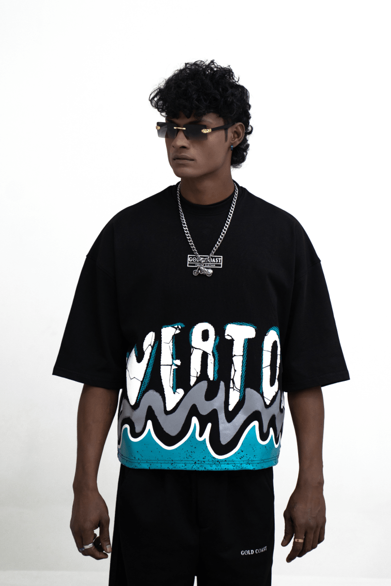 Over - Top black shirt - Gold Coast