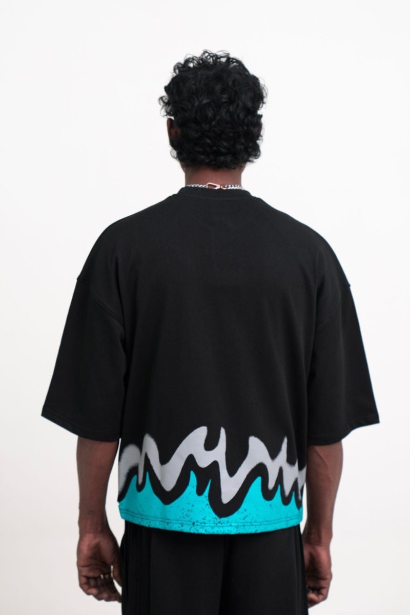 Over-Top black shirt - Gold Coast