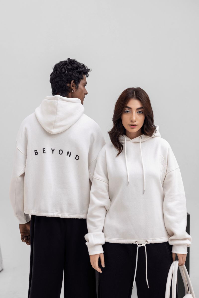 Royal White Hoodie - Gold Coast