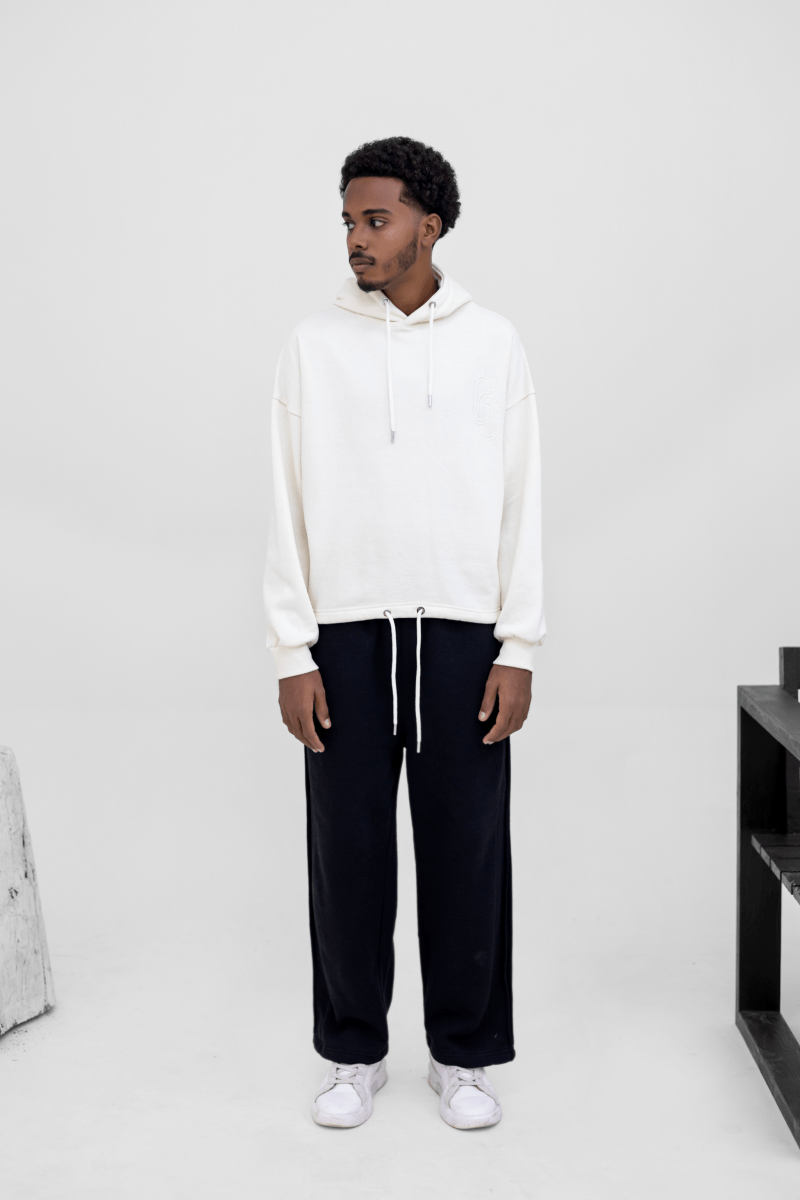 Royal White Hoodie - Gold Coast