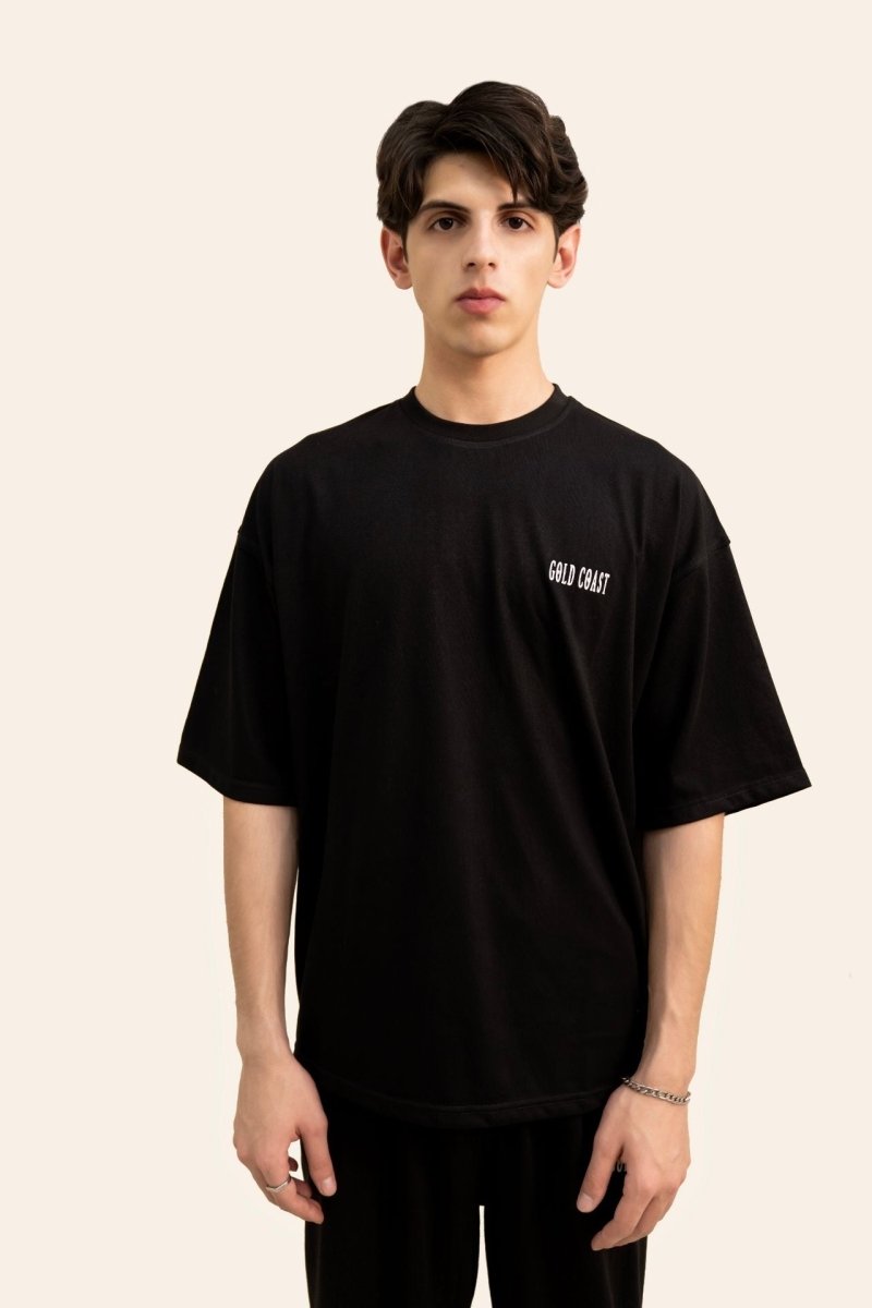 Signature Black Baggy Tracksuit - Gold Coast