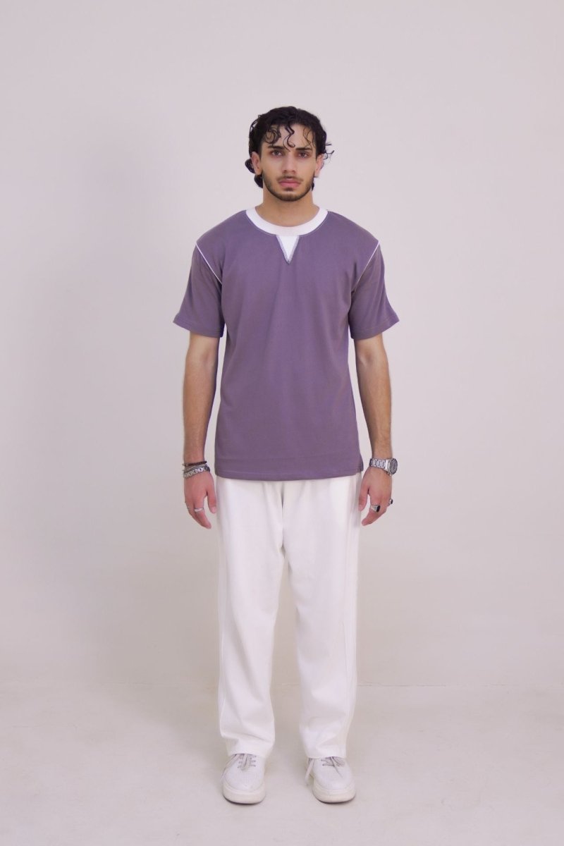 V-Notch Co-Ord Set - Gold Coast